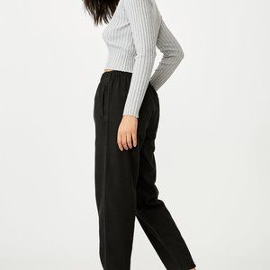 Cotton:On Everyday Pant Black